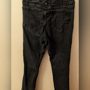 VTG NYDJ Size 16 Dark Navy Blue Bootcut Denim Jeans made in USA